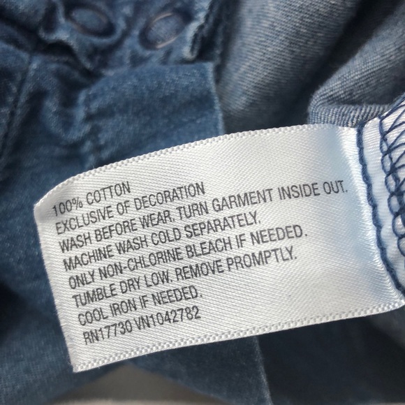 Denim romper - Picture 6 of 6